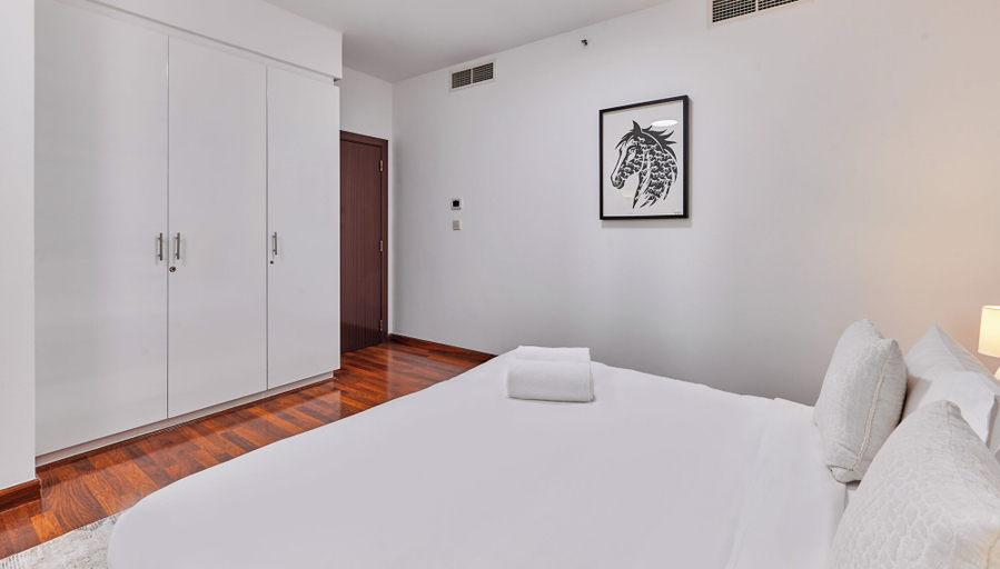 Bedroom 4, bnbme - Murjan 5 - 3BR & Maid Room, Dubai