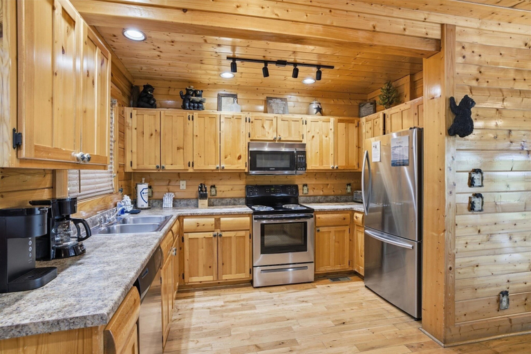 Private kitchen 4, A View To A Dream 4 Bedroom Home, Sevier