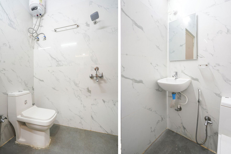 Bathroom 4, Fabhotel Orion - Nr Shilparamam, Hitech City, Hyderabad