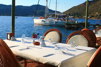 Outdoor Dining 3, Aphrodite Hotel Bozburun, Marmaris