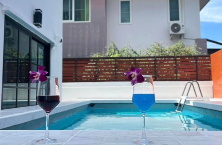 室外游泳池 5, Luxury Private Pool Villa "Psalms 23 Residence @Huaikwang", Wang Thonglang