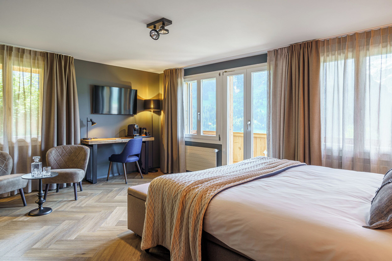 Bedroom 3, Hotel boutique Panorama Grindelwald, Interlaken