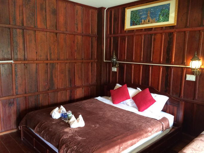 Bedroom, River View Hotel, Vangvieng