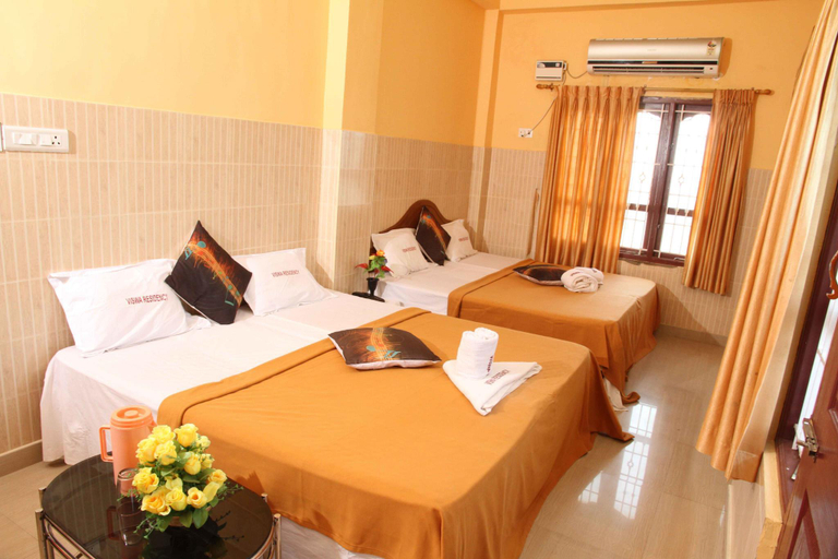 Bedroom 2, Hotel Viswa Residency, Kanniyakumari