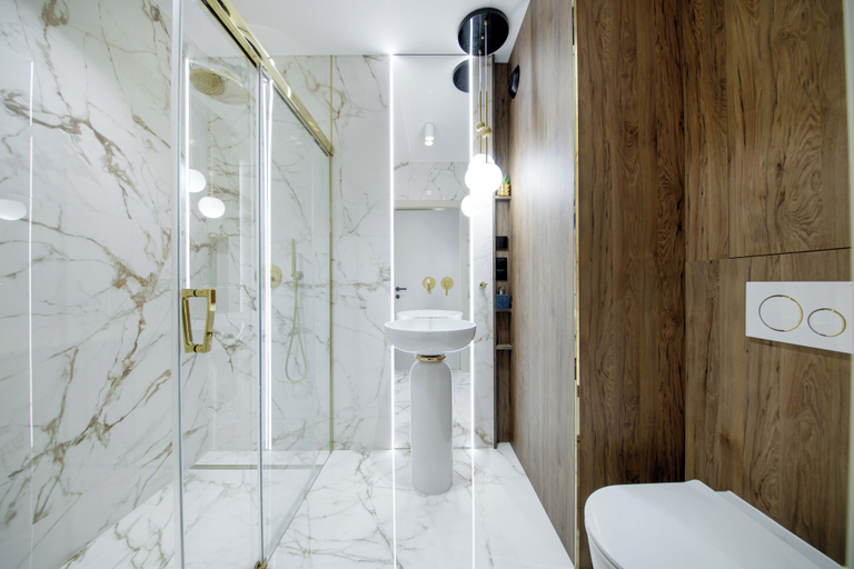 Bathroom 3, Quorum Apartments, Środa Śląska