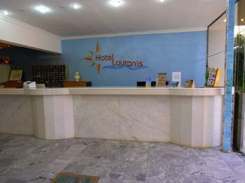 Reception, Loutanis Hotel - All Inclusive, South Aegean
