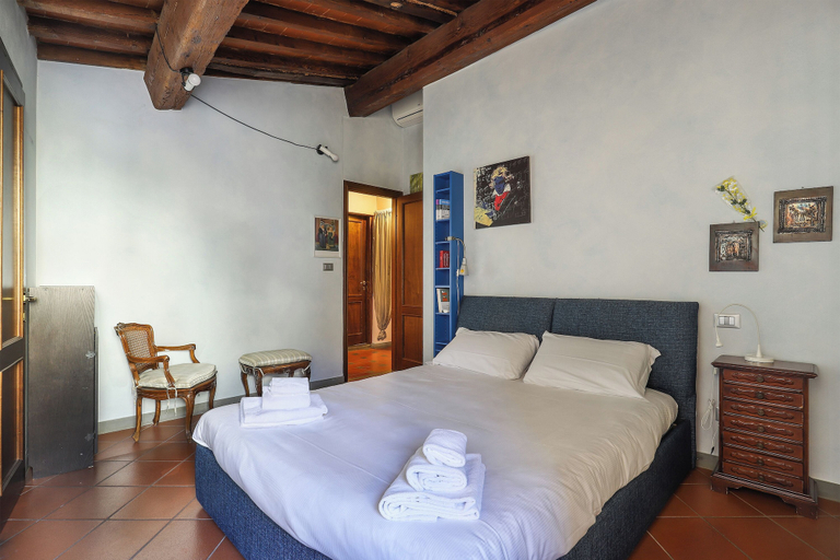 Bedroom 3, 2 Bedroom Apartment with Terrace, Florence