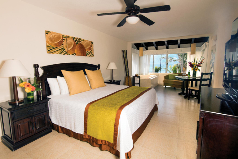 Bedroom, Hidden Beach Resort Au Natural Adults Only, All & More Inclusive , Cozumel