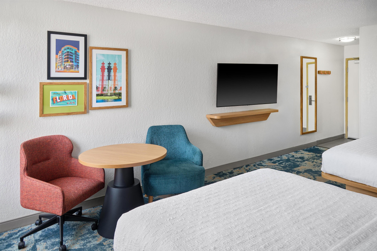 Bedroom 3, Hampton Inn Ft. Lauderdale- Plantation, Broward