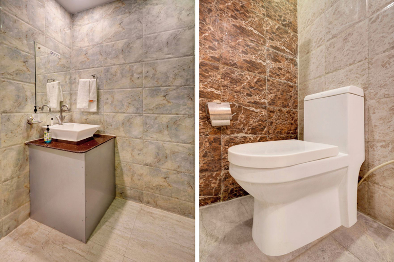 Bathroom 4, Treebo Masterprice Inn - 15 Mins From Airport, Lucknow