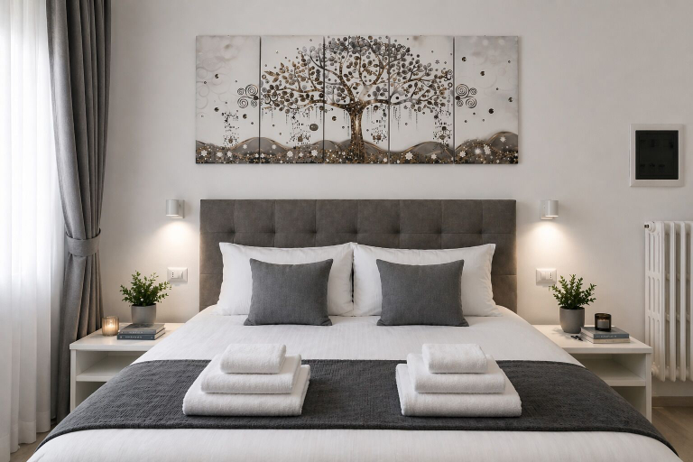 Bedroom 3, Casa Flaminia, Roma