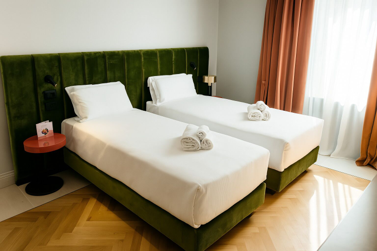 Bedroom 3, Hotel Santa Maria Maggiore, Rome