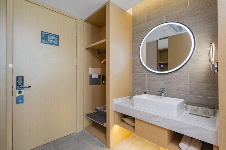 Bathroom 4, Atour Hotel Shanghai Daning Shibei High-Tech Park, Shanghai