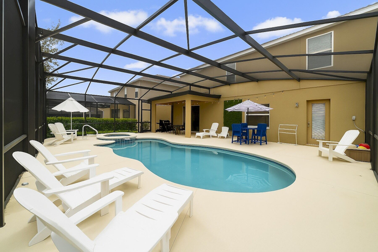 Pool, Sunset Arcade - Large Pool/spa + Luxe Resort +pets, Polk