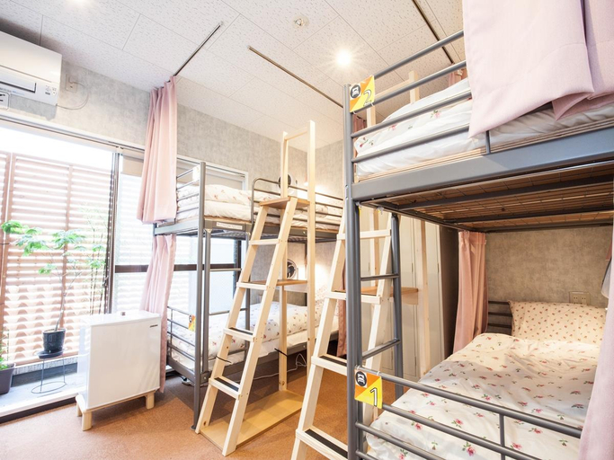 Bedroom 4, Akasaka-no Sato - Caters to Women - Hostel, Minato