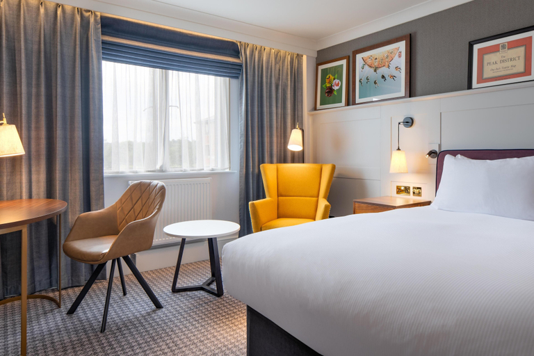 Bedroom 3, DoubleTree by Hilton Stoke on Trent, Stoke-on-Trent