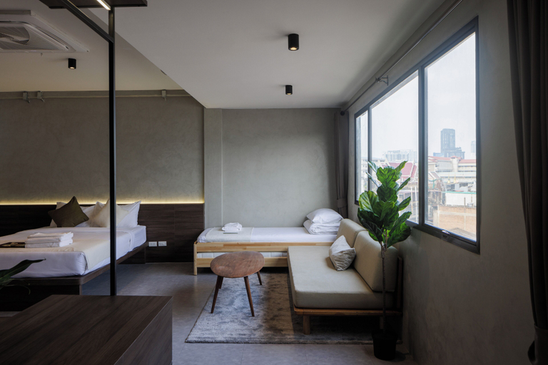 Bedroom 2, C'HOUSE Bangkok, Bang Rak
