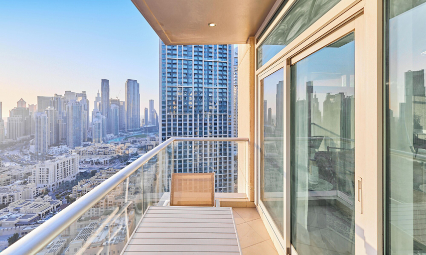 Balcony 4, bnbme - Burj Views East - 2BR, Dubai