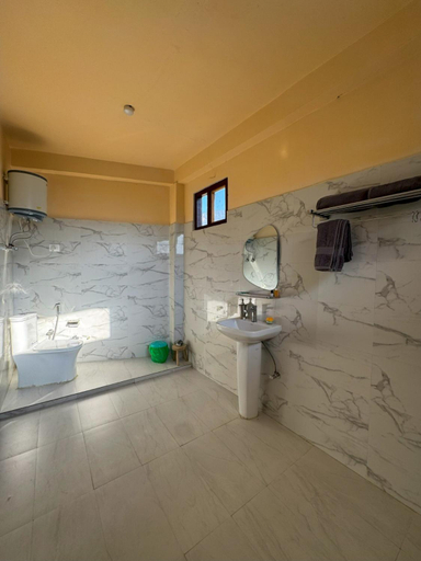 Bathroom 3, Grham Hostel & Cafe Kasol, Katagla, Kullu