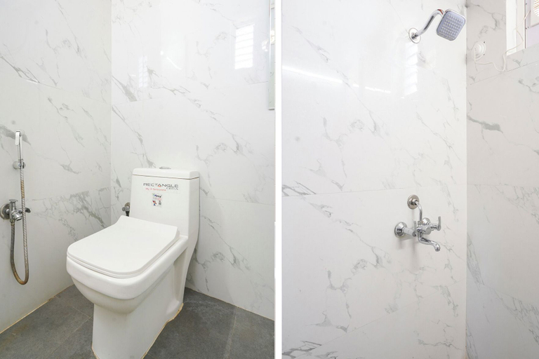 Bathroom 4, Fabhotel Orion - Nr Shilparamam, Hitech City, Hyderabad