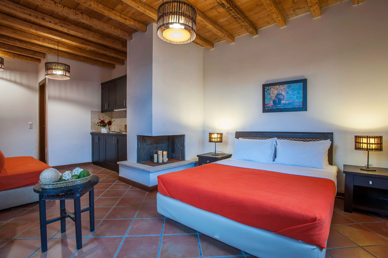 Bedroom 3, The Varos Residences Hotel, North Aegean