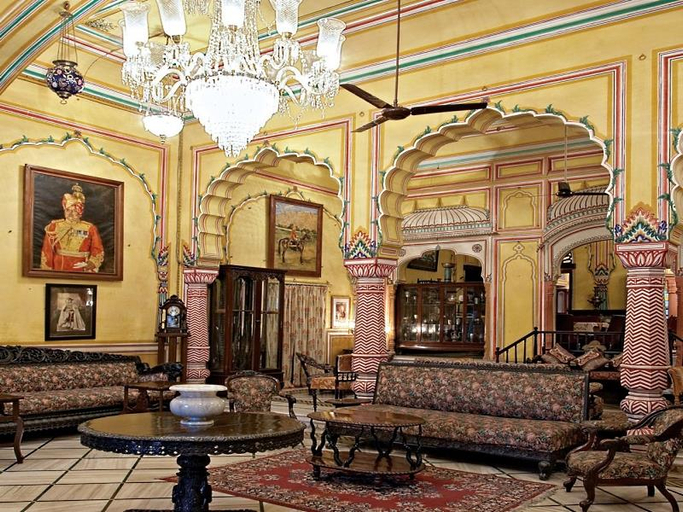 Public Area 4, Narain Niwas Palace - A Luxury Heritage Hotel, Jaipur
