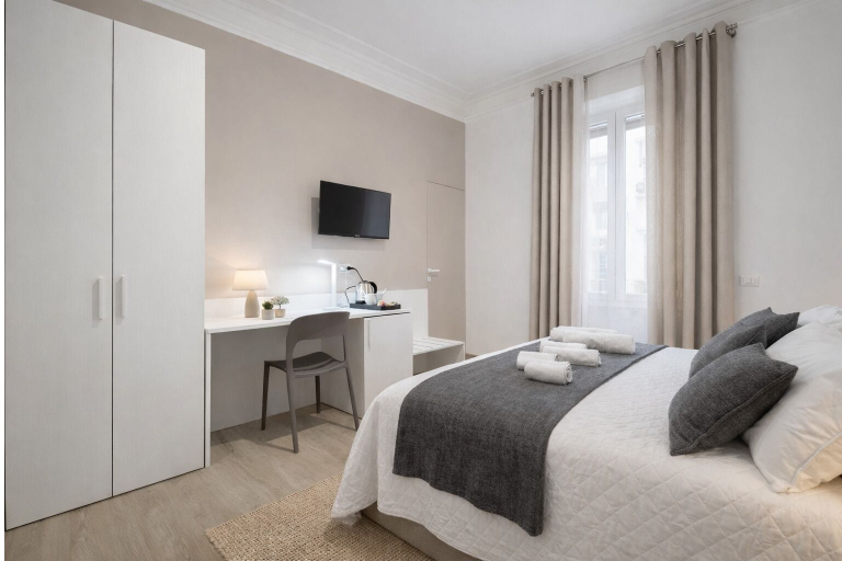 Bedroom 3, Casa Flaminia, Rome