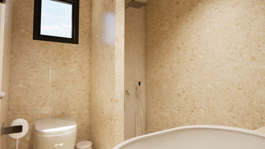 Bathroom 3, Aiora Aqua Resort, South Aegean