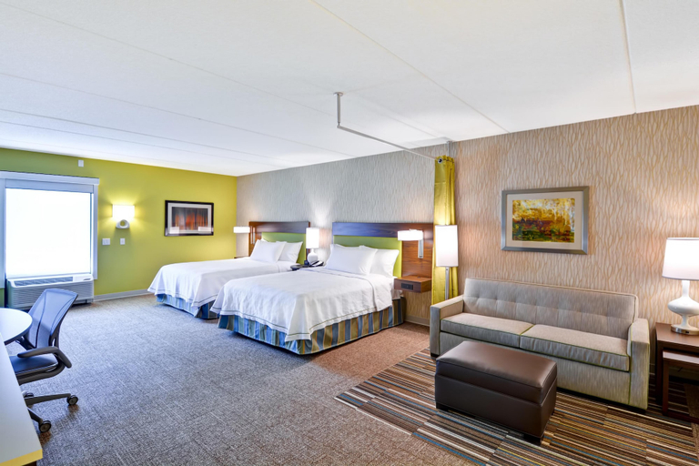 Bedroom 2, Home2 Suites by Hilton Dickson City Scranton, Lackawanna