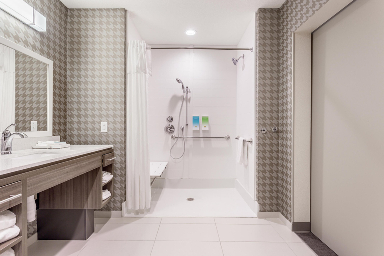 Bathroom 4, Home2 Suites by Hilton Indianapolis Northwest, Indianapolis