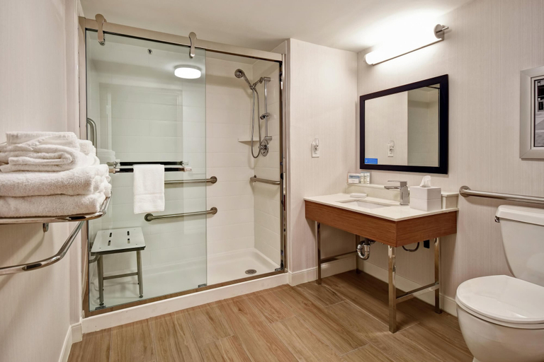Bathroom 4, Hampton Inn Auburn, Lee