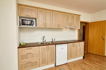In-Room Kitchenette 4, Kasablanka apartments, Praha 2
