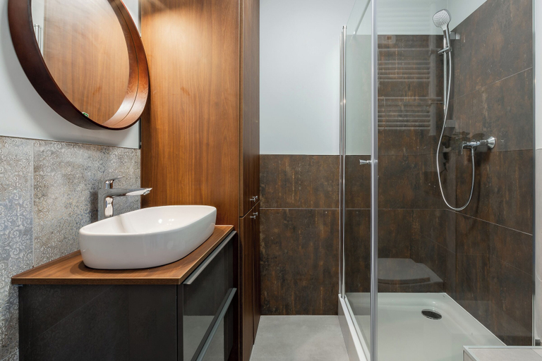 Bathroom 4, AS HOME Pl. Uniwersytecki, Środa Śląska