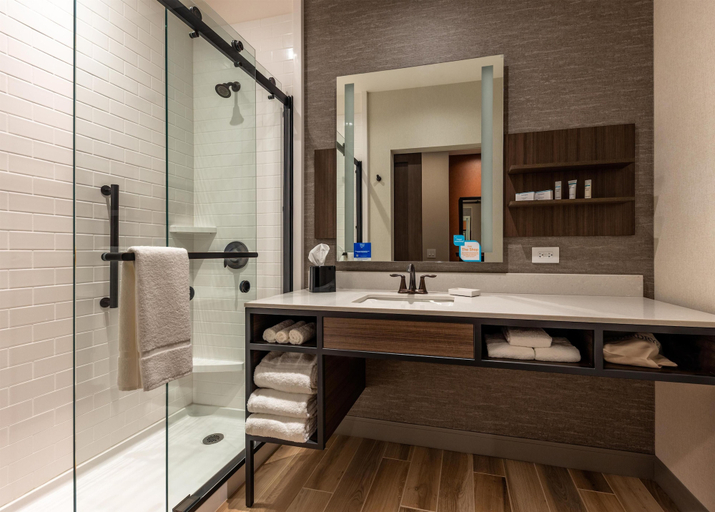Bathroom 4, Hilton Garden Inn Chicago Central Loop, Cook