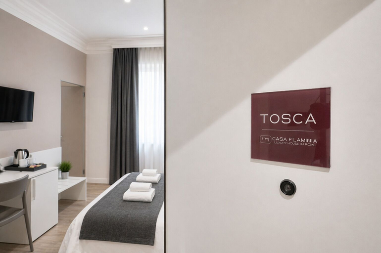 Bedroom 4, Casa Flaminia, Roma