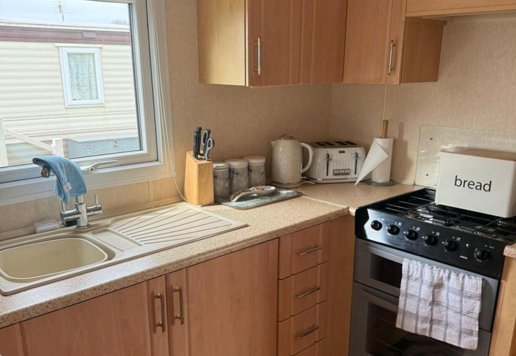 Private kitchen, 122 Happy Days South Chapel St Leonards, Lincolnshire
