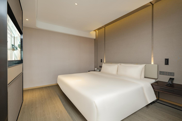 Bedroom 2, Atour Hotel Shanghai Daning Shibei High-Tech Park, Shanghai