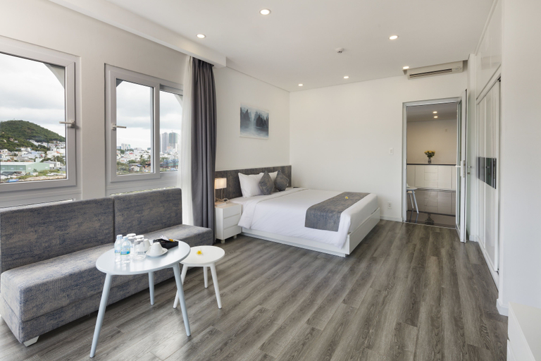 Bedroom 1, Cham Oasis Nha Trang - Resort Condotel, Nha Trang