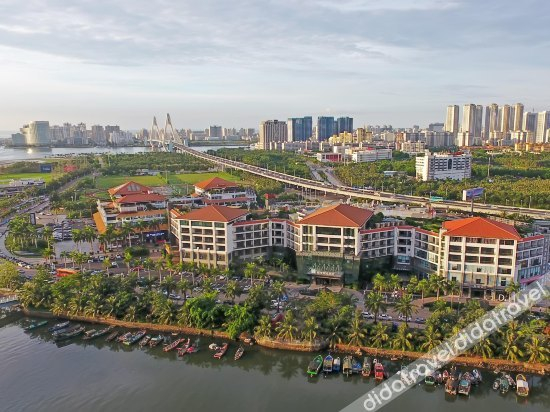 Logo, Yuelu Seaview Hotel Haikou (Wanlvyuan Yundong Library), Haikou