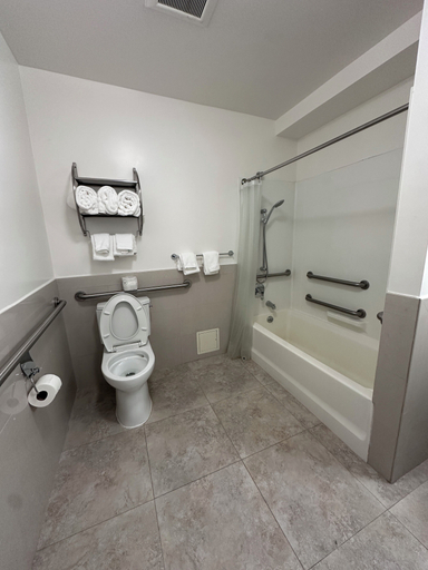 Bathroom 3, Hotel Da Vinci, San Francisco