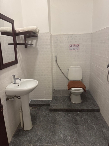 Bathroom 5, A P S Boutique Hotel, Vangvieng