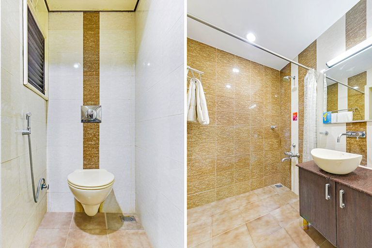 Bathroom 4, FabHotel B Zone, Chennai