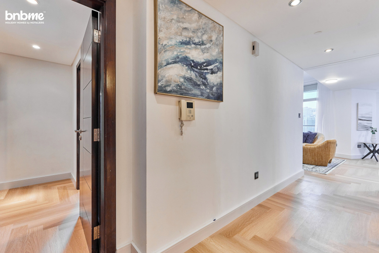 Interior entrance, bnbme - Burj Views East - 2BR, Dubai