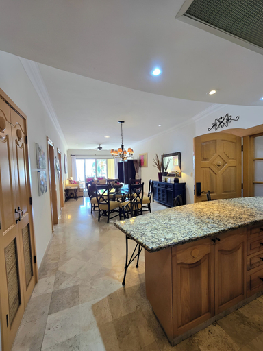 Private kitchen, Ocean Front Luxury Villa in La Estancia, Compostela