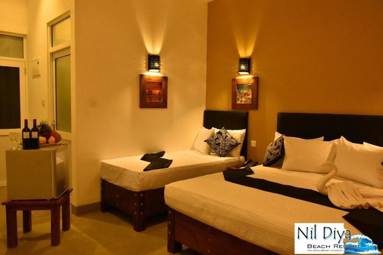 Bedroom 4, Nil Diya Beach Resort, Matara Four Gravets