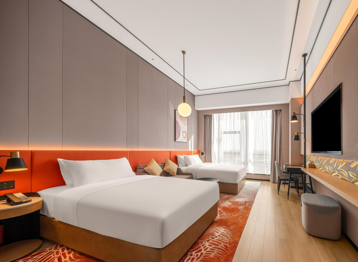 Bedroom 4, Hilton Garden Inn Fenyang Yulongwan, Luliang