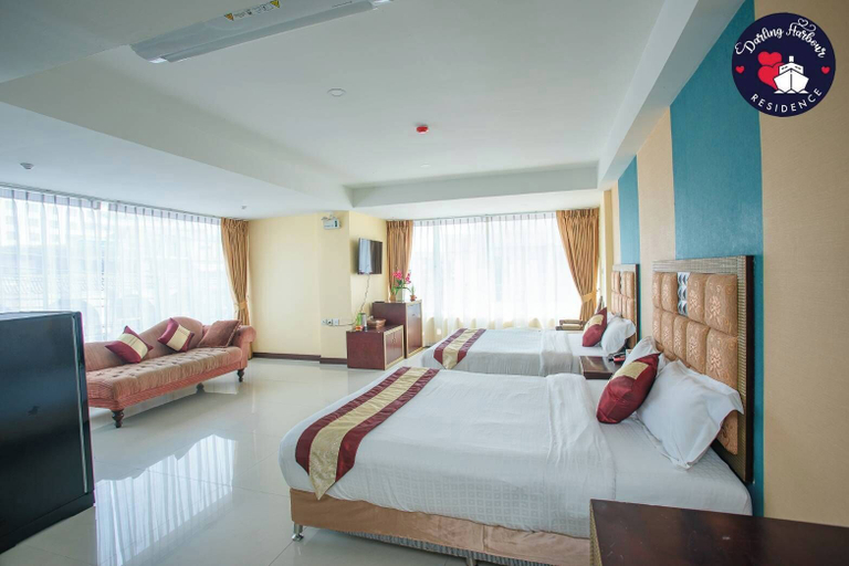 Bedroom 2, Darling Harbour Residence - Pattaya, Pattaya