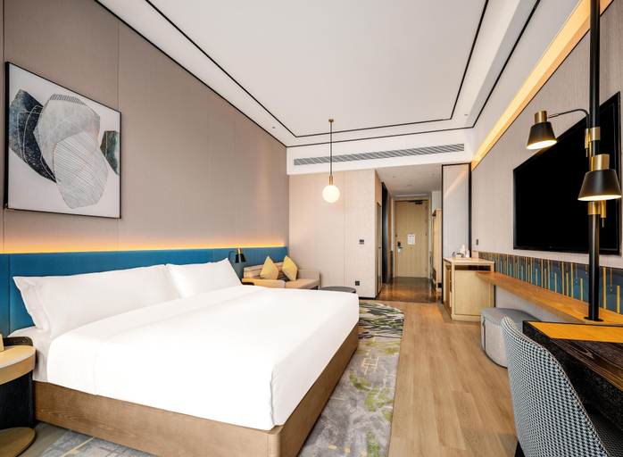 Bedroom 4, Hilton Garden Inn Fenyang Yulongwan, Luliang