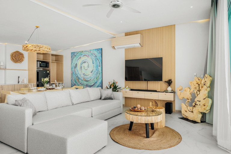 Living area 2, Secret Tides - Luxury Beachfront Villas, Ko Samui