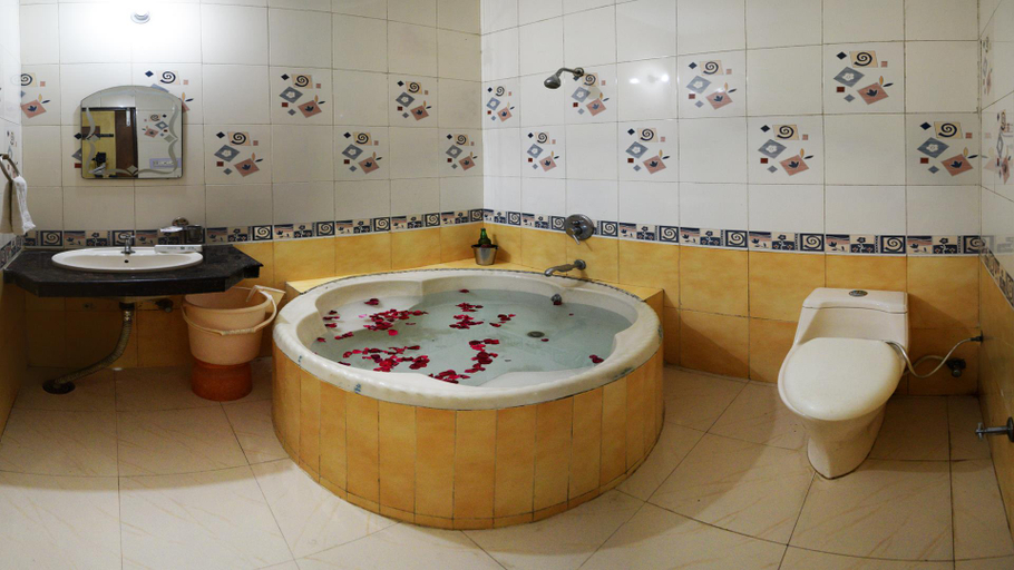 Bathroom 4, Hotel H.K. Continental, Amritsar